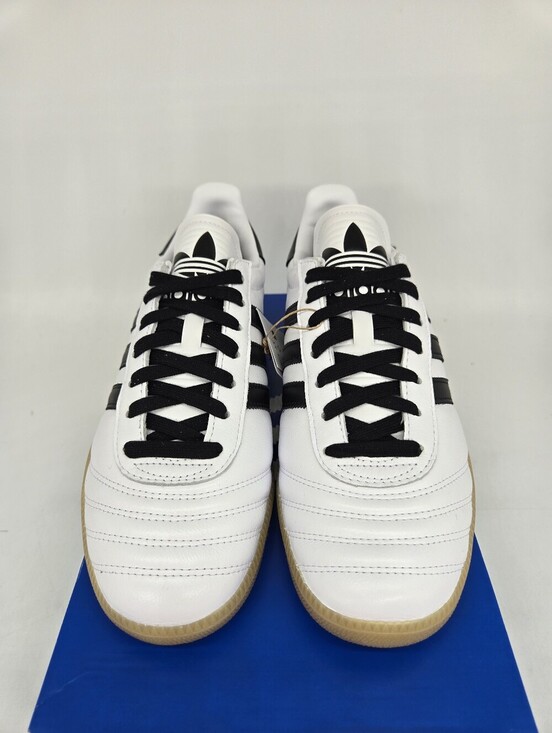 adidas Men\'s Samba JP JQ9055 Cloud White Black Gum Shoes Size 9 main image 4